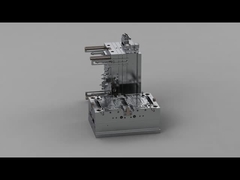 透明な3防止の電話ハウジング（1*2）/熱いランナー/3版はNo.23689を形成する