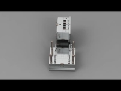 透明な3防止の電話上部の最下ハウジング（1*4）/冷たいランナー/3版型No.23690