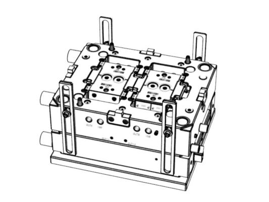 OEM / ODM ： Multi Cavity Injection Mold & On-board Universal Joint Ball Head (1*4) No.24118